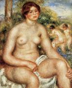 Pierre Renoir Seated Nude Spain oil painting artist